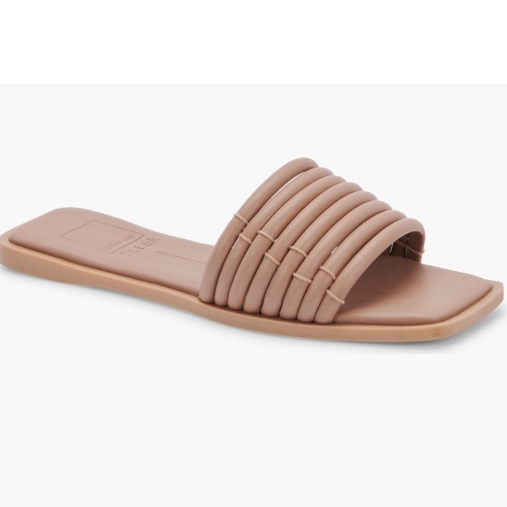 Dolce Vita Nude Slide Sandals